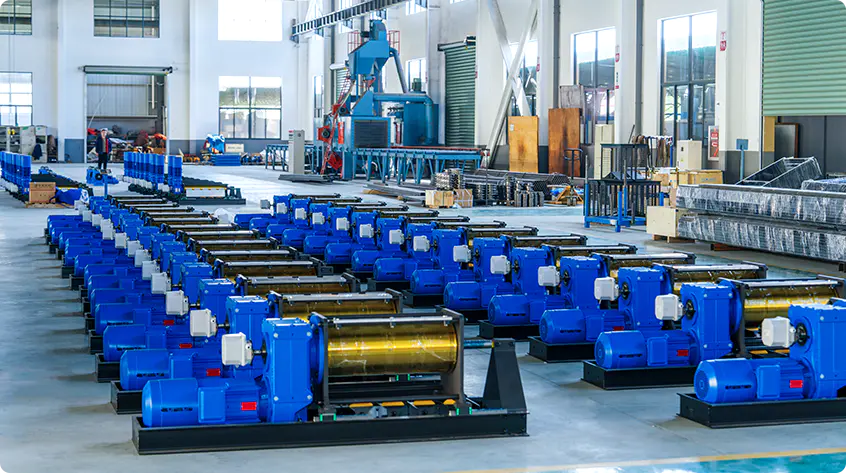 Forte capacidade de produção