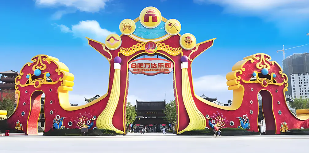 Show do Grande Lago Hefei Wanda Paradise